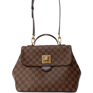 Louis Vuitton Damier Ebene Brown Bergamo Bag